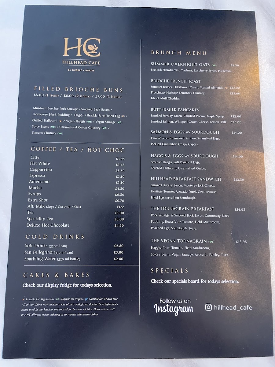 Menu Hillhead Cafe-1